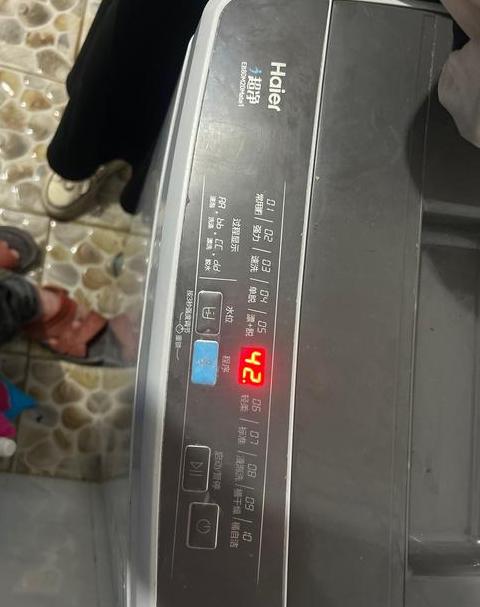 海尔洗衣机单脱水故障排查及解决方法