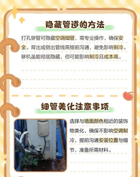 空调外机两条管