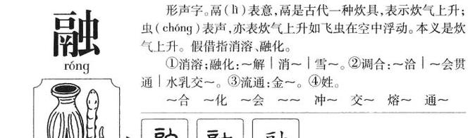 融的部首