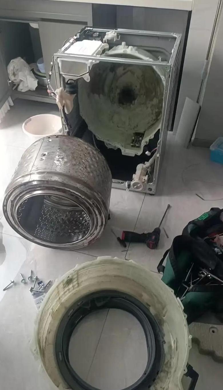 滚筒洗衣机出现end是什么情况